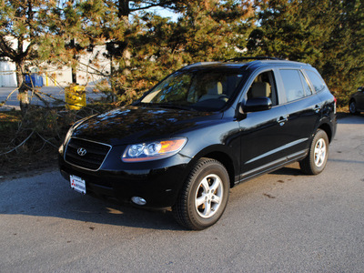 hyundai santa fe 2007 black suv gls gasoline 6 cylinders all whee drive automatic 44060