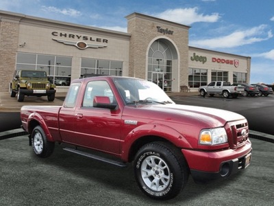 ford ranger 2010 red sport gasoline 6 cylinders 4 wheel drive automatic 60915