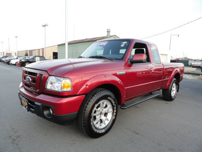 ford ranger 2010 red sport gasoline 6 cylinders 4 wheel drive automatic 60915