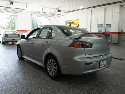 mitsubishi lancer 2011 silver sedan es gasoline 4 cylinders front wheel drive automatic 44060