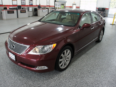 lexus ls 460 2007 red sedan ls 460 gasoline 8 cylinders rear wheel drive automatic 44060