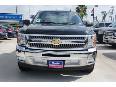 chevrolet silverado 1500 2012 black granite metal flex fuel 8 cylinders 2 wheel drive 6 spd auto,elec cntlled a 77090