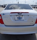 ford fusion 2011 silver sedan se flex fuel 6 cylinders front wheel drive shiftable automatic 77388