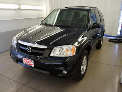 mazda tribute 2005 black suv s gasoline 6 cylinders all whee drive automatic 44060