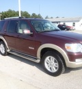 ford explorer 2007 dk  red suv eddie bauer gasoline 6 cylinders rear wheel drive 5 speed automatic 77388