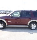 ford explorer 2007 dk  red suv eddie bauer gasoline 6 cylinders rear wheel drive 5 speed automatic 77388