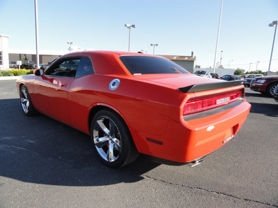 dodge challenger 2010 orange coupe srt8 gasoline 8 cylinders rear wheel drive automatic 60915