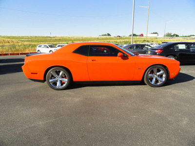 dodge challenger 2010 orange coupe srt8 gasoline 8 cylinders rear wheel drive automatic 60915