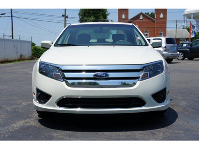 ford fusion 2011 white sedan sel gasoline 4 cylinders front wheel drive automatic 28677