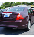 ford fusion 2011 maroon sedan gasoline 4 cylinders front wheel drive automatic 28677