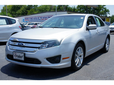 ford fusion 2011 silver sedan sel gasoline 4 cylinders front wheel drive automatic 28677