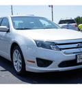 ford fusion 2011 silver sedan sel gasoline 4 cylinders front wheel drive automatic 28677