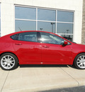 dodge dart 2013 red sedan rallye gasoline 4 cylinders front wheel drive 6 speed manual 60915