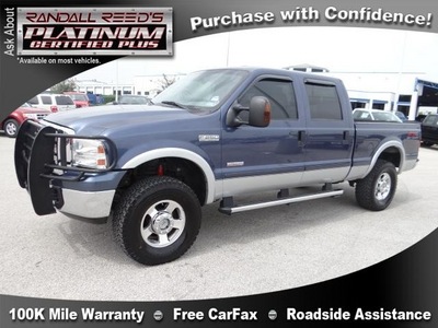 ford f 250 super duty 2005 pickup truck lariat diesel 8 cylinders 4 wheel drive automatic 77388