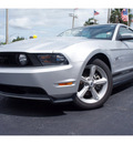ford mustang 2010 gray coupe gt premium gasoline 8 cylinders rear wheel drive 5 speed manual 33177