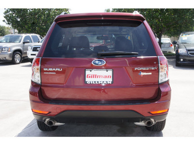 subaru forester 2010 red wagon 2 5x ltd gasoline 4 cylinders all whee drive shiftable automatic 77099