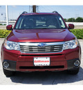 subaru forester 2010 red wagon 2 5x ltd gasoline 4 cylinders all whee drive shiftable automatic 77099