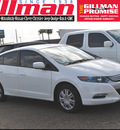 honda insight 2011 white hatchback hybrid 4 cylinders front wheel drive cont  variable trans  78586