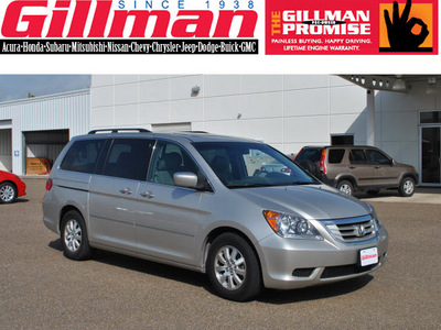 honda odyssey 2008 silver van ex l w dvd gasoline 6 cylinders front wheel drive 5 speed automatic 78586