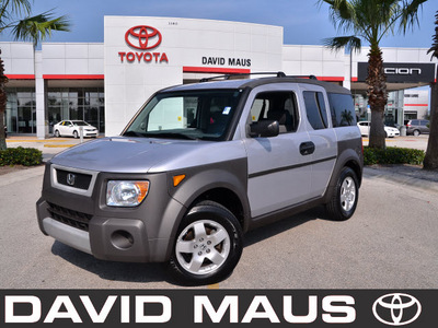 honda element 2003 silver suv ex gasoline 4 cylinders dohc front wheel drive automatic 32771