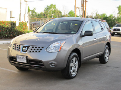 nissan rogue 2010 lt  gray suv s gasoline 4 cylinders automatic with overdrive 77074