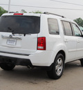 honda pilot 2011 white suv ex gasoline 6 cylinders 2 wheel drive automatic with overdrive 77074