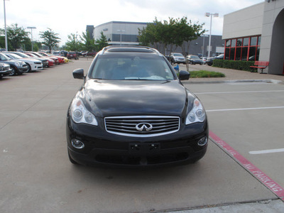 infiniti ex35 2008 black wagon gasoline 6 cylinders rear wheel drive shiftable automatic 75093