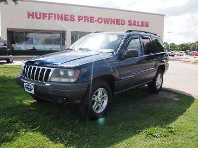 jeep grand cherokee 2002 blue suv laredo gasoline 6 cylinders rear wheel drive automatic 75067