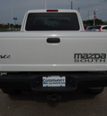 mazda b series truck 2008 white gasoline 6 cylinders 4 wheel drive automatic 77521