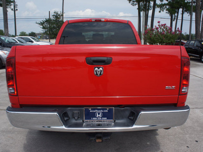 dodge ram pickup 1500 2006 red slt gasoline 8 cylinders rear wheel drive automatic 77339