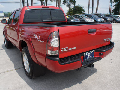 toyota tacoma 2010 red prerunner v6 gasoline 6 cylinders 2 wheel drive automatic 77339