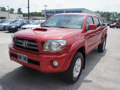toyota tacoma 2010 red prerunner v6 gasoline 6 cylinders 2 wheel drive automatic 77339
