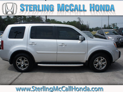 honda pilot 2009 silver suv ex l w dvd gasoline 6 cylinders front wheel drive automatic 77339