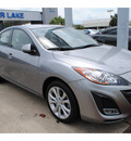 mazda mazda3 2010 silver sedan gasoline 4 cylinders front wheel drive automatic with overdrive 77598