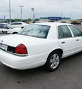 ford crown victoria 2011 white sedan lx flex fuel 8 cylinders rear wheel drive automatic with overdrive 76087