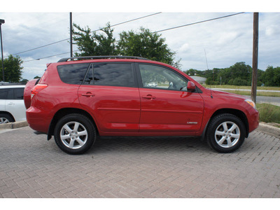 toyota rav4 2008 red suv limited gasoline 4 cylinders 2 wheel drive automatic 78006