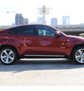 bmw x6 2010 red suv xdrive50i gasoline 8 cylinders all whee drive automatic 77002