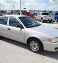 toyota corolla 2002 silver sedan ce gasoline 4 cylinders front wheel drive automatic 77388