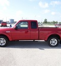 ford ranger 2008 red pickup truck sport gasoline 6 cylinders 2 wheel drive 77388