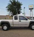 chevrolet colorado 2005 silver pickup truck ls gasoline 4 cylinders rear wheel drive automatic 78586