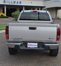 chevrolet colorado 2005 silver pickup truck ls gasoline 4 cylinders rear wheel drive automatic 78586