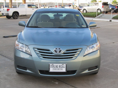 toyota camry 2009 green sedan le gasoline 4 cylinders front wheel drive automatic with overdrive 77074