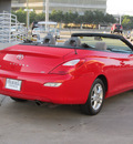toyota camry solara 2007 red se v6 gasoline 6 cylinders front wheel drive shiftable automatic 77074