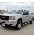gmc sierra 2500hd 2011 silver sle diesel 8 cylinders 4 wheel drive automatic with overdrive 77656