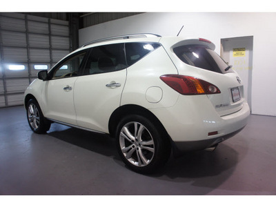 nissan murano 2010 white suv le awd gasoline 6 cylinders front wheel drive cont  variable trans  77471