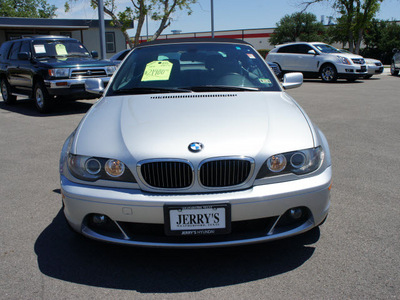 bmw 3 series 2004 silver 330ci gasoline 6 cylinders rear wheel drive automatic 76087