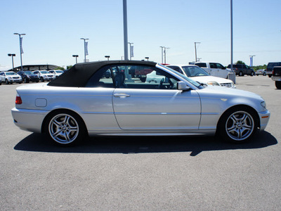 bmw 3 series 2004 silver 330ci gasoline 6 cylinders rear wheel drive automatic 76087