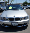 bmw 3 series 2004 silver 330ci gasoline 6 cylinders rear wheel drive automatic 76087