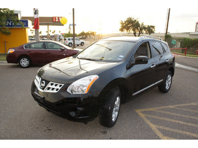 nissan rogue 2011 black sv gasoline 4 cylinders front wheel drive automatic 78552