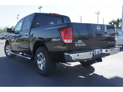 nissan titan 2011 black sv flex fuel 8 cylinders 2 wheel drive automatic 78552